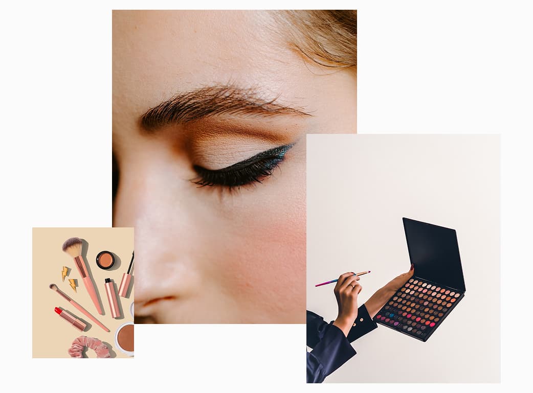 mysite-name professional makeup artist at work